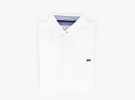 MONTECRISTO Men`s Pique T-shirt Hvit thumbnail