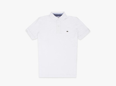 MONTECRISTO Men`s Pique T-shirt Hvit